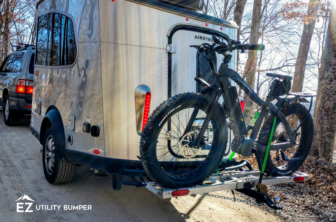Expending our horizons adding a bike carrier to your Airstream