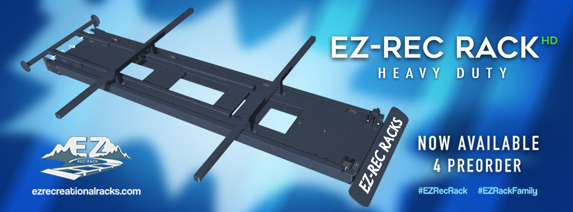 EZ Rec Rack, heavy duty, ez rec rack hd, kayaking, paddling, rooftop, loader, roof rack